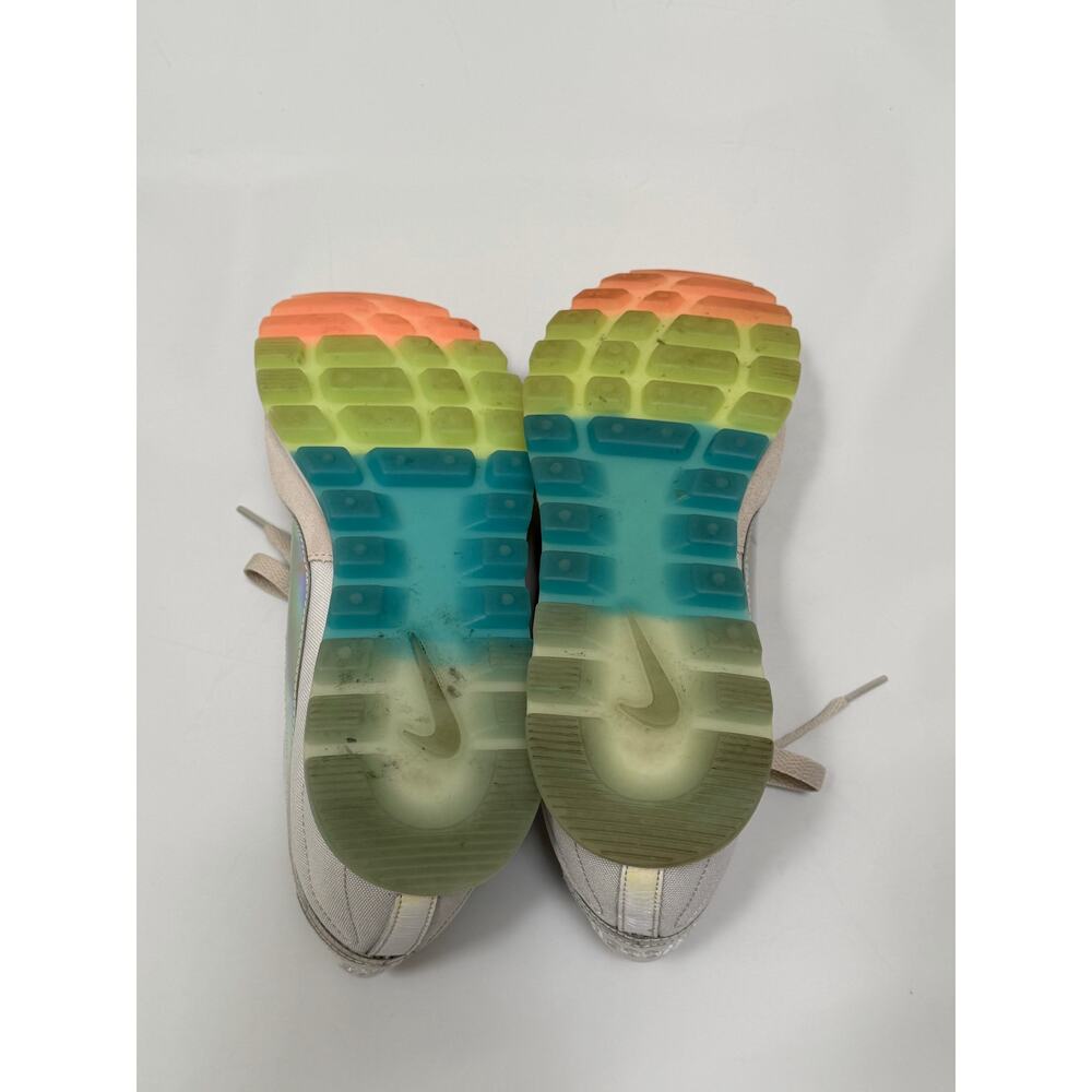 Nike Pre-Love O.X. Rainbow Sneakers Shoes Womens 10 Atmosphere Gray - Picture 12 of 13